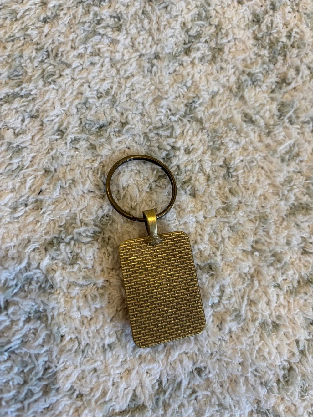 Orange Desert Cactus Cowboy Horse Keychain Brass NWT 2.5”